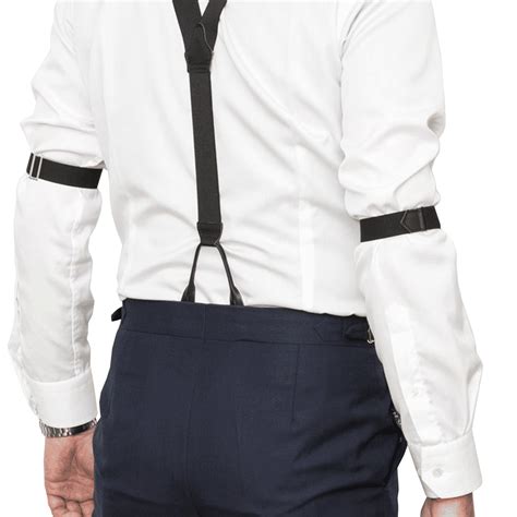 dress shirt sleeve garter|shirt sleeve garters for men.